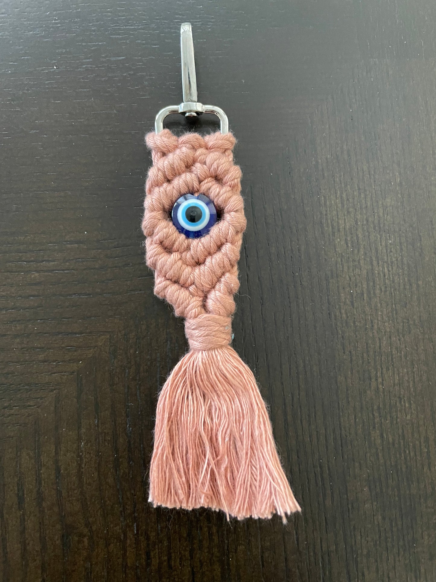 Evil eye keychain