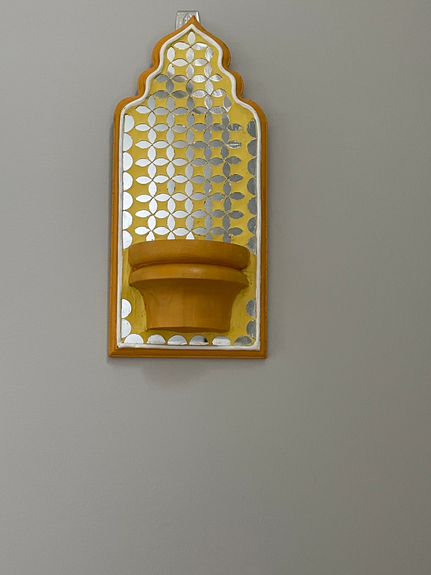 Mosaic pattern Inspired Wall Art Jharokha