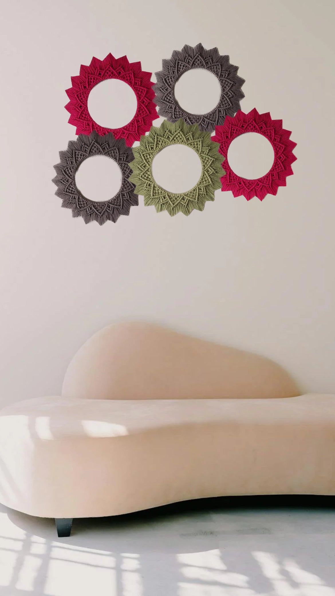 Boho look decor, farmhouse decor, Airbnb decor, Cozy aesthetic look wall decor