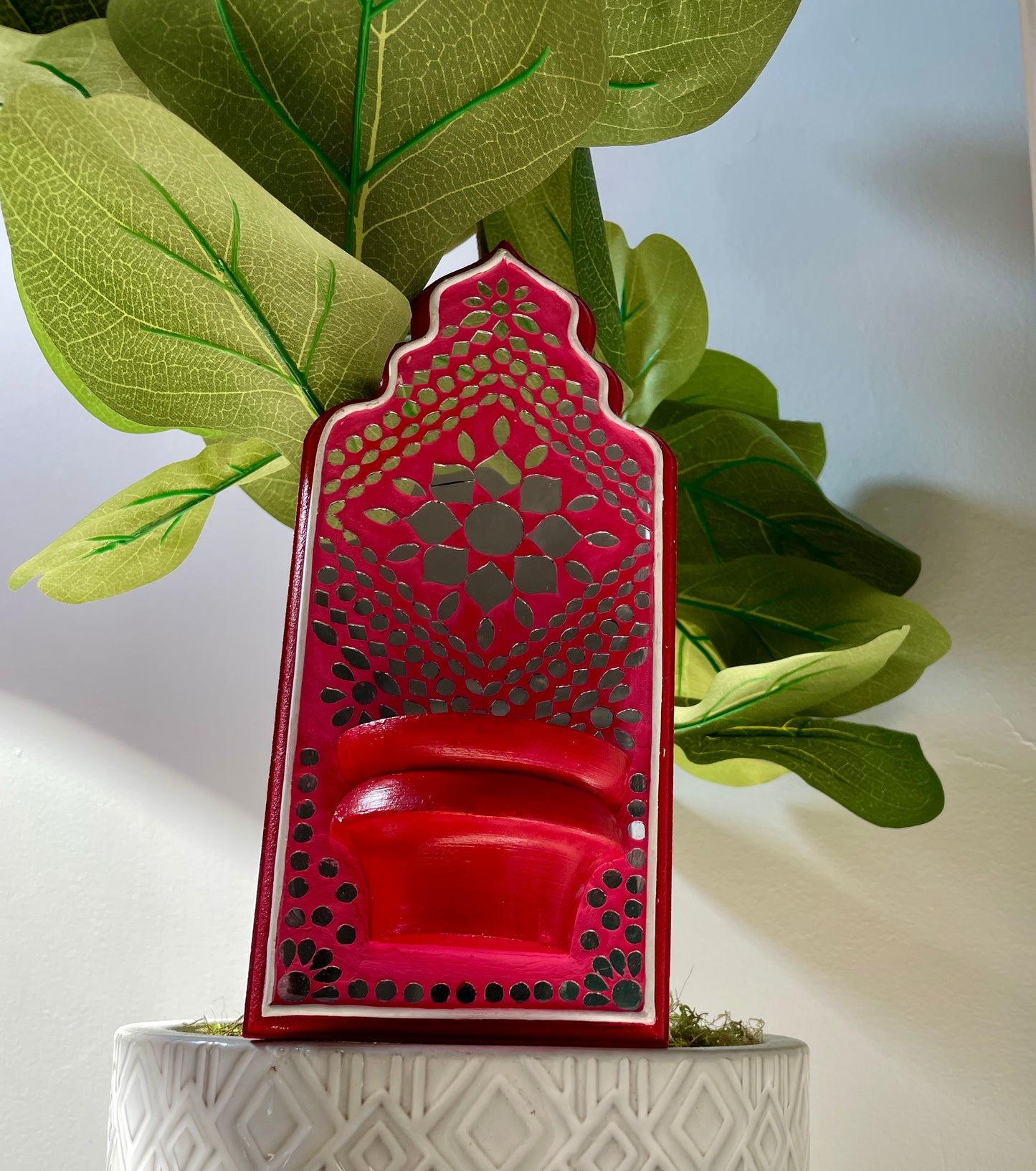 Mosaic pattern Inspired Wall Art Jharokha