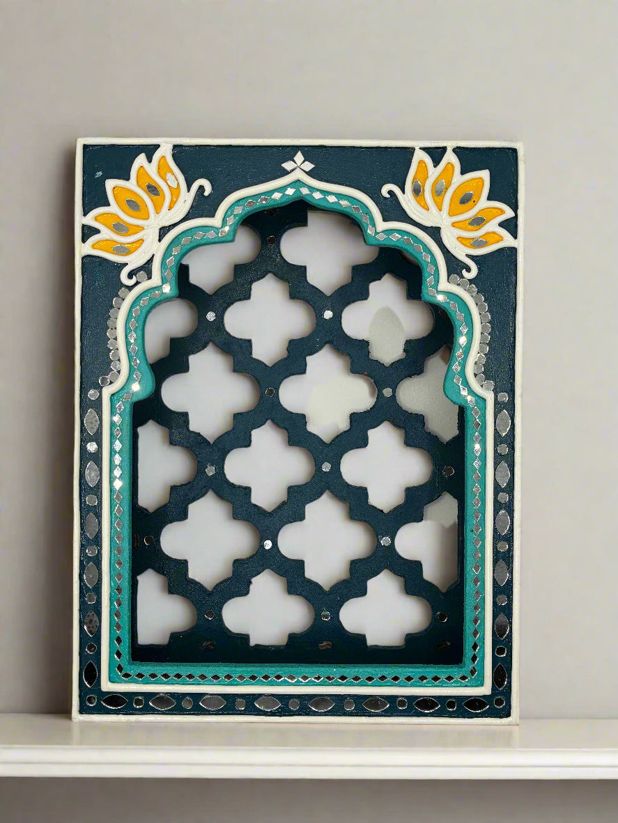 Jharokha with lotus design