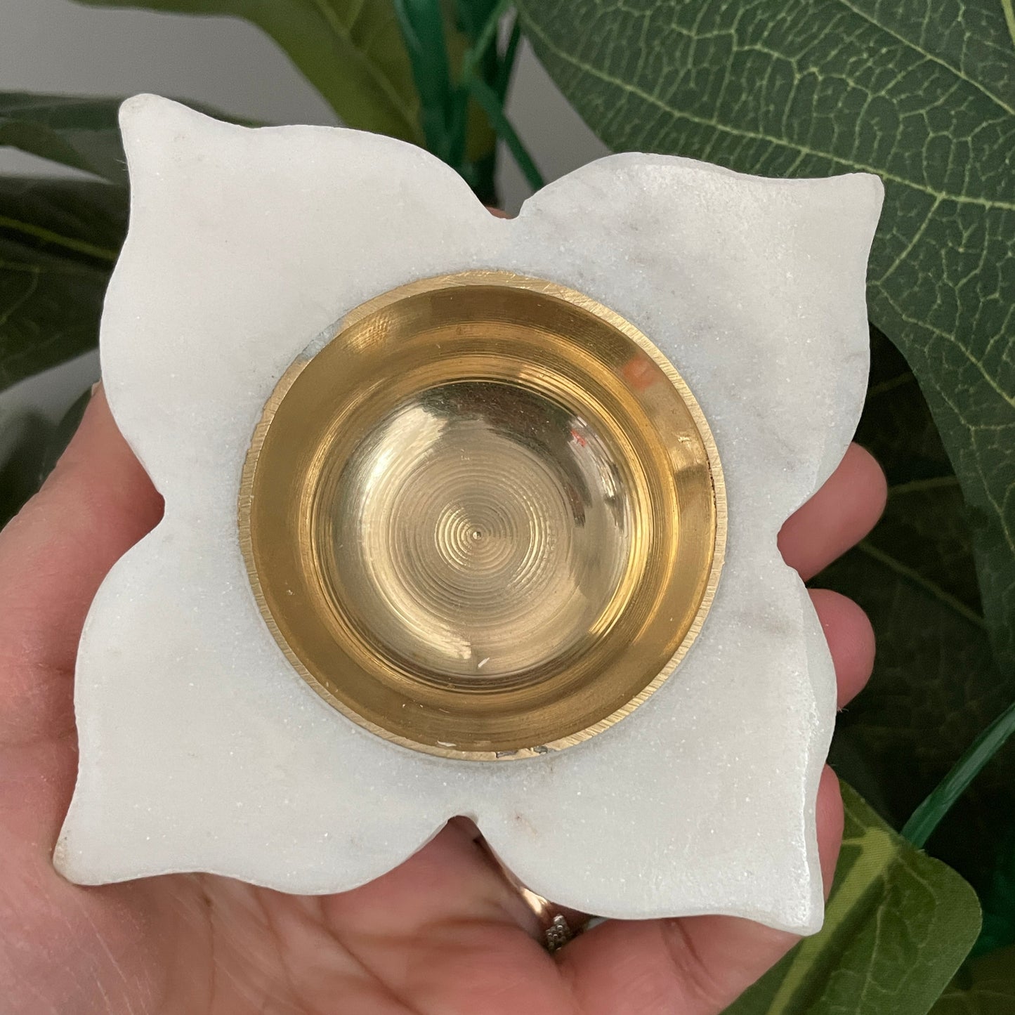 Modern touch to any decor, marble candle holder, ideal for gifting and side table decor