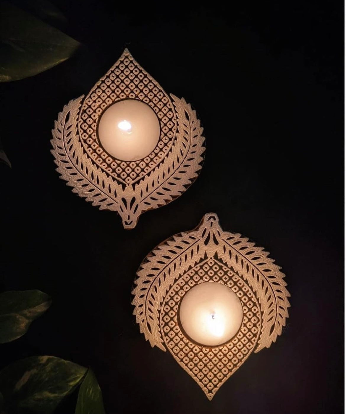 Handmade candle holder, perfect for T-light, Great for housewarming gifts, Perfect for festive giveaways
