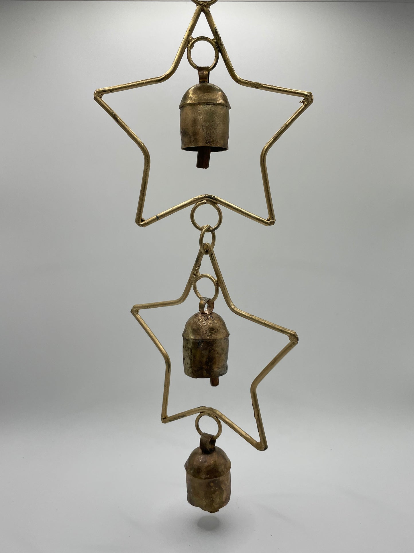Copper Bells,star shape bells