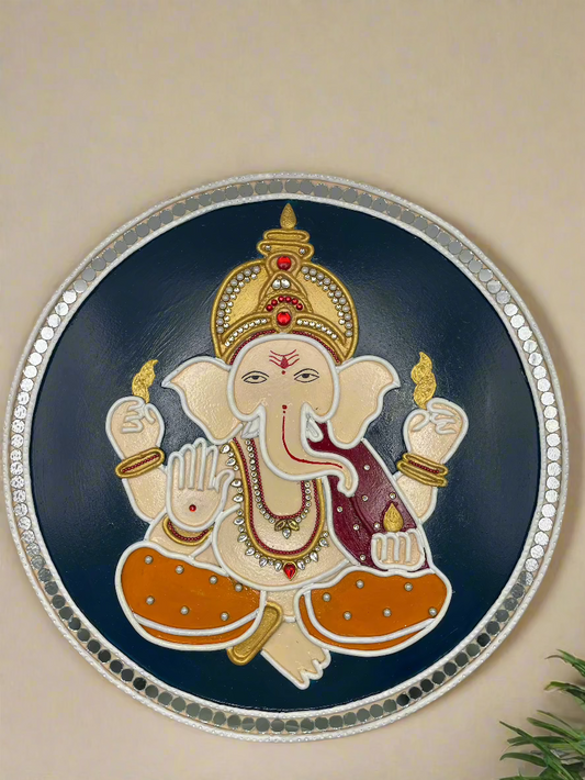 Wall decor with mirror work idle for living room or office room