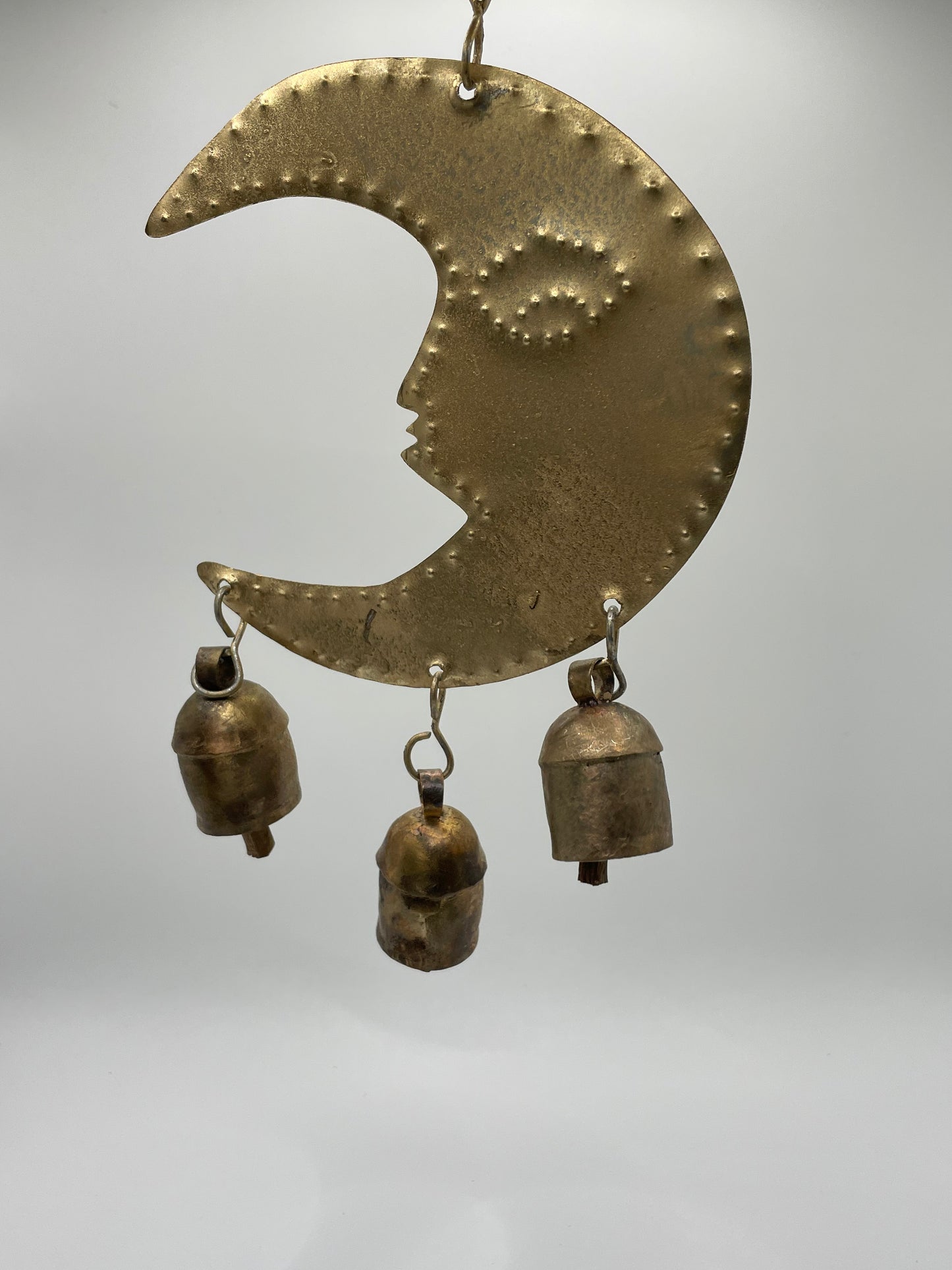 Moon-charm bell hanging