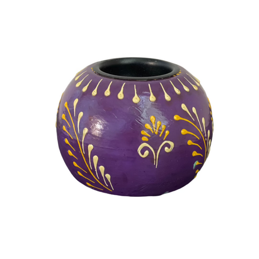 Diwali diya, festive decor, Paint candle holder