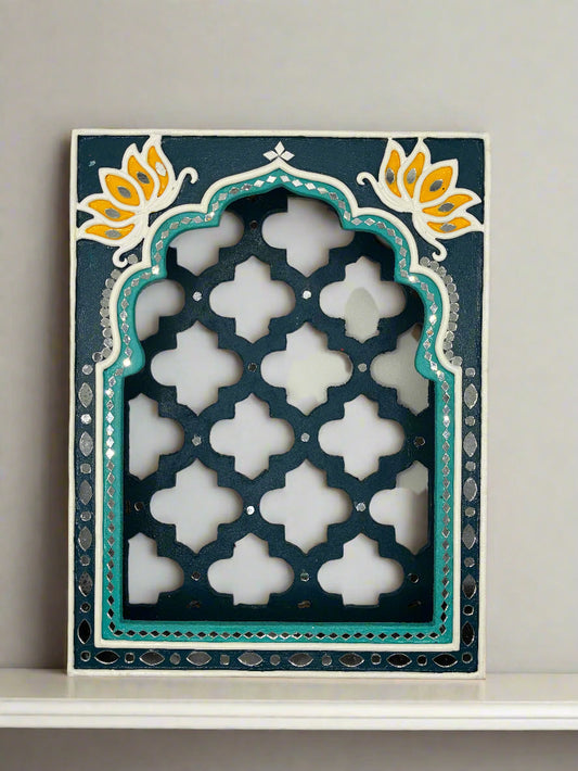 Jharokha with lotus design