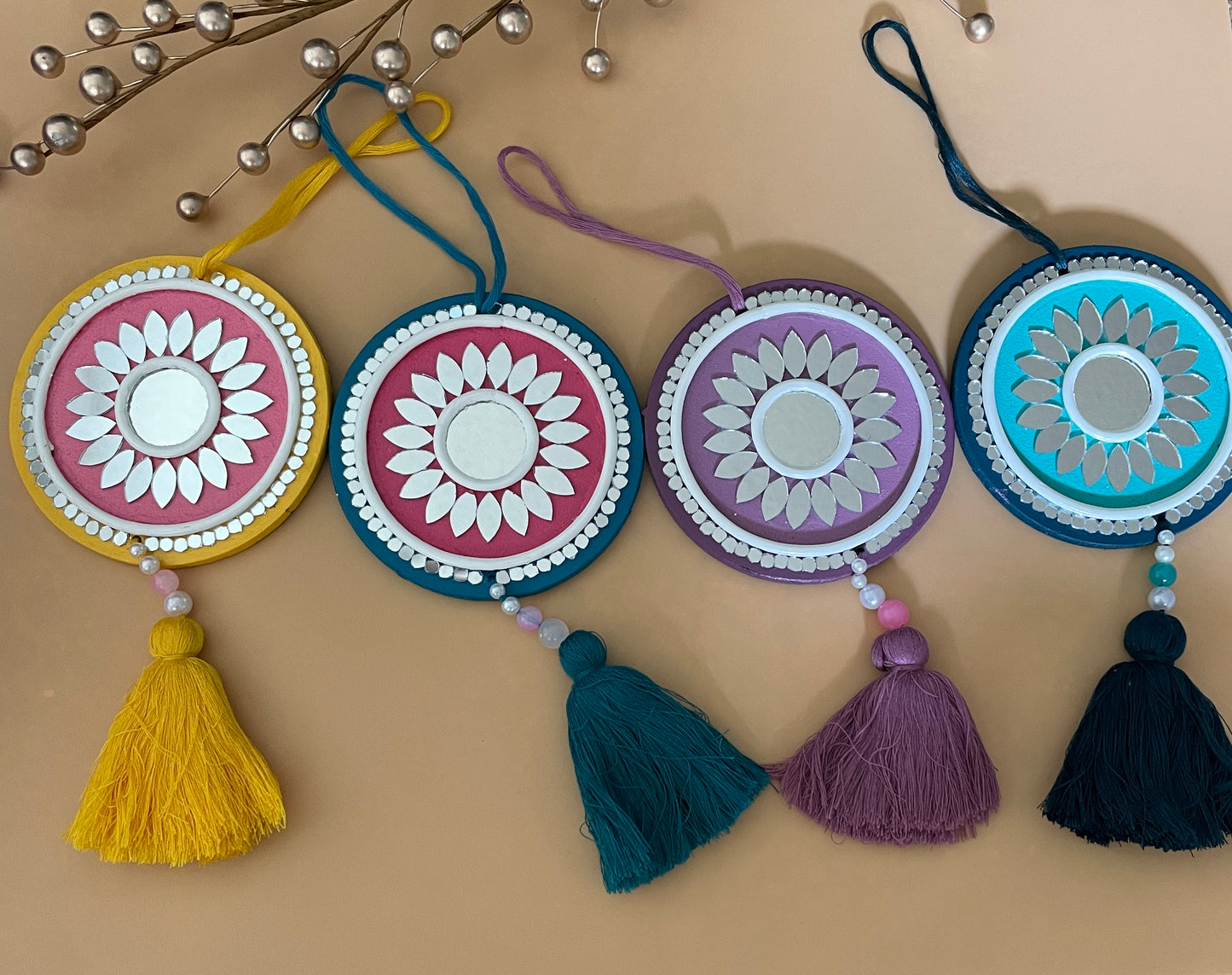 wall hanging with lippan art available in beautiful colors
