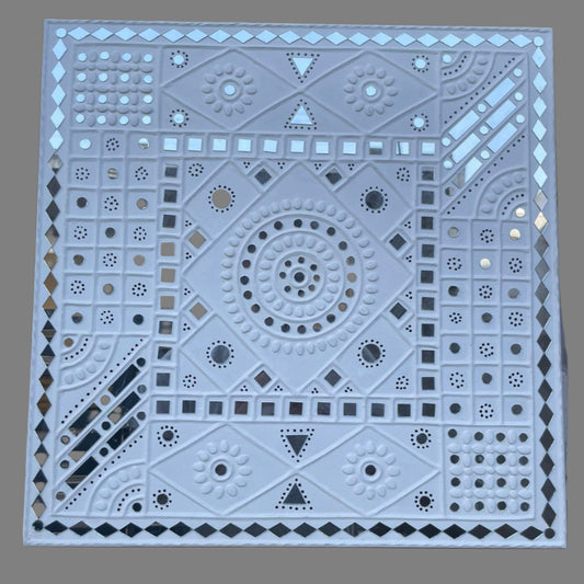 white beauty wall frame, mirror modern frame,lippan art
